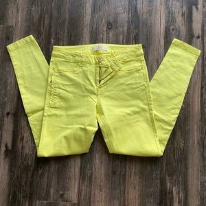 Zara Yellow Jeans US 6, EU 38